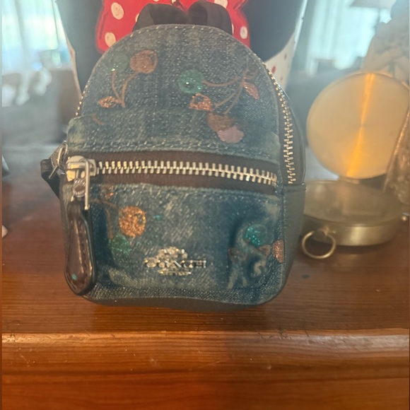 Coach Accessories- mini back pack charm- EUC - Picture 1 of 3